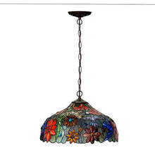 Scandinavian Rustic Tiffanylamp,Luxury Art Deco Bird LED Large Wall Hanging Pendant Lamp Light Salon Hotel Dining House lLighting