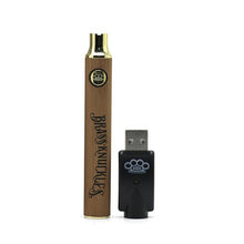 New Arrival CBD BK Vape Pen Preheating Battery 510 Thread USB Charging Pressure Regulating 650 900mAh Variable Voltage Battery